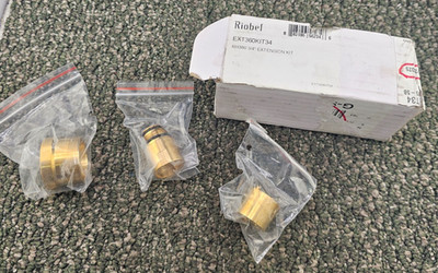Riobel EXT360KIT34 RH360 3/4'' EXTENSION ASSEMBLY