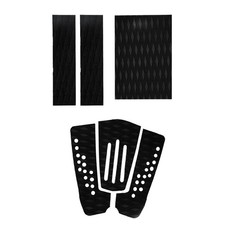 6x Diamond Grooved Black EVA Tail Pad for Surfboard