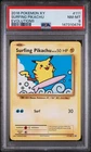 2016 POKEMON XY EVOLUTIONS #111 SURFING PIKACHU PSA 8