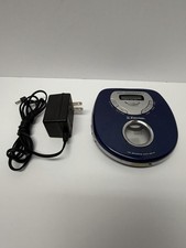 Emerson HD2800BL Blue Portable CD Player With Ac Adapter, WORKING