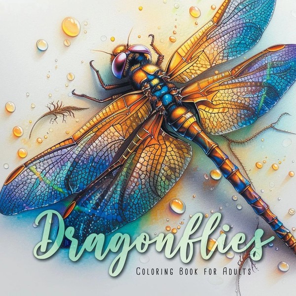 Dragonflies Coloring Book For Adults Monsoon Publishing Taschenbuch 52 S. 2024-image