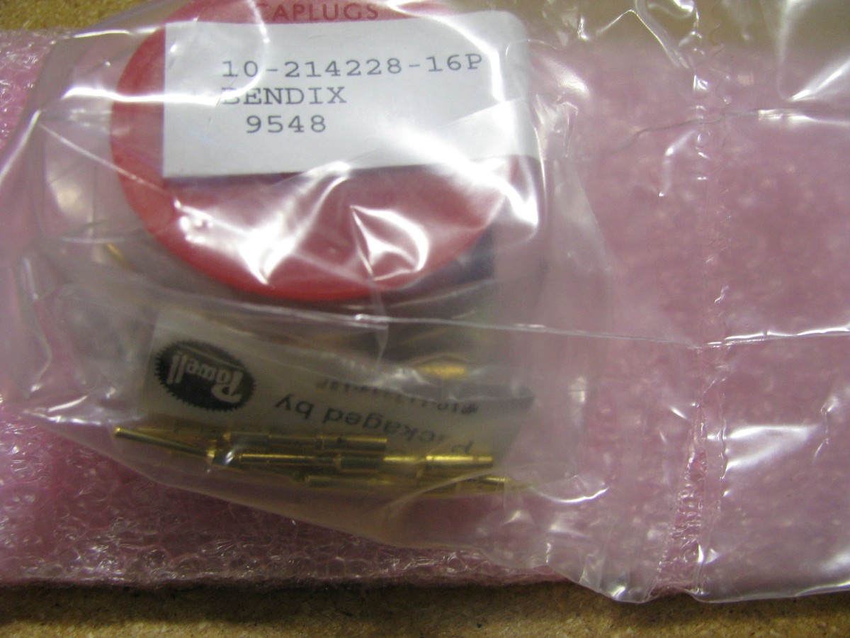 bulaunbulaun様確認用 BENDIX CONNECTOR WITH CONTACTS 10-214228-16P NSN: 5935-00-916-0319