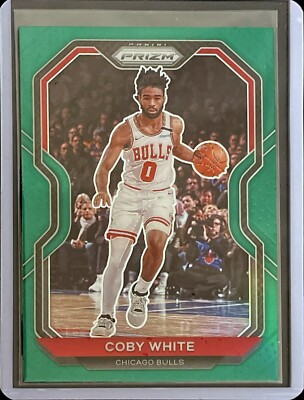 Coby White - 2020-21 Panini Prizm Basketball - Green Prizm #3