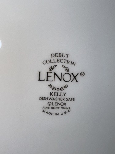 Lenox Kelly China Debut Collection 45 Piece Dinnerware Set - Picture 6 of 6
