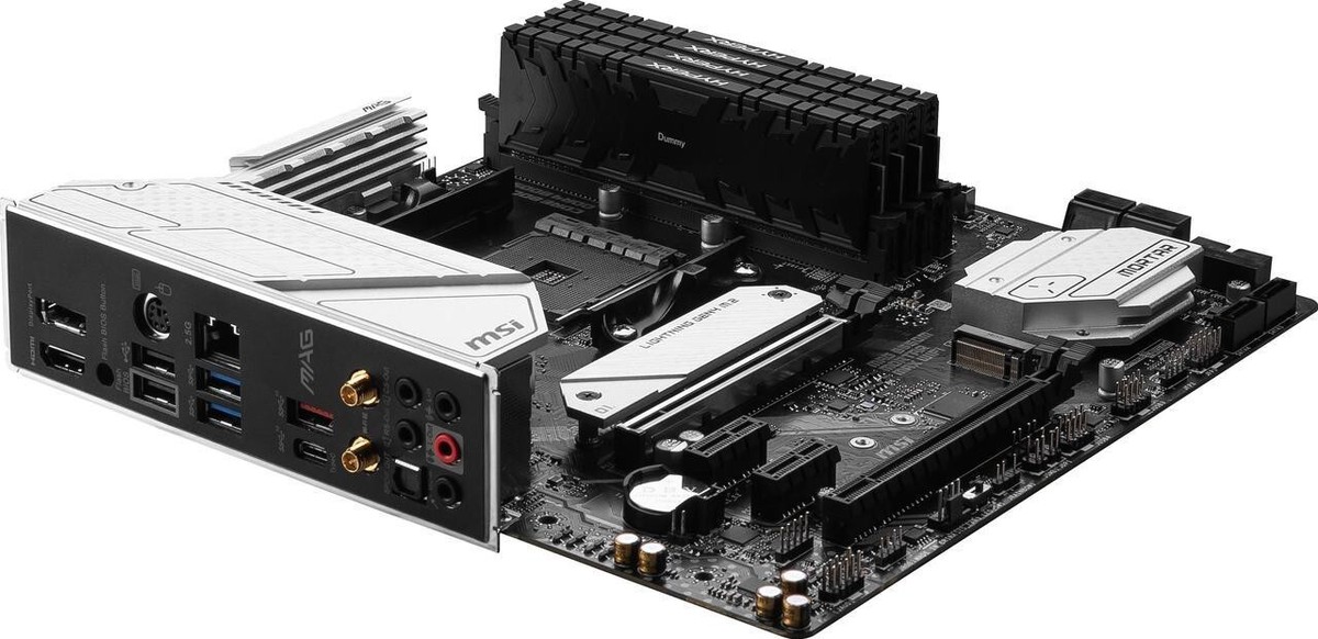MSI MAG B550M MORTAR WIFI DDR4 AM4 AMD B550 Micro-ATX Wi-Fi 6E