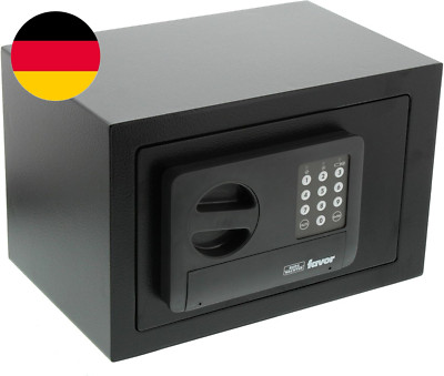 Burg Wächter 35780 Favor S3 E Einbruchschutztresor Zahlenschloss, Schwarz, Hxbxt