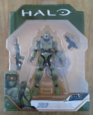Halo Master Chief Action Figure w/ Commando Rifle & Grappleshot Series 3