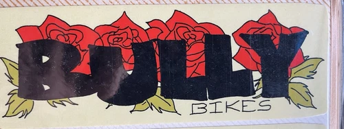 VINTAGE BULLY BIKES DECAL STICKER RARE