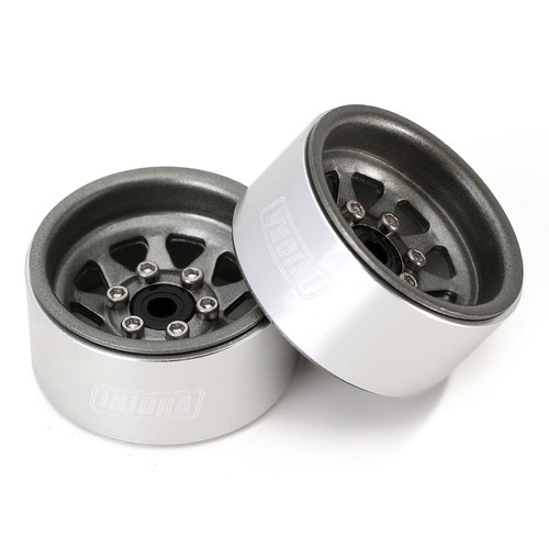 INJORA 1.0" Steel Wheel Rims -3.78mm Offset for AX24 SCX24 TRX4M,4PCS,W1004 - Picture 33 of 34