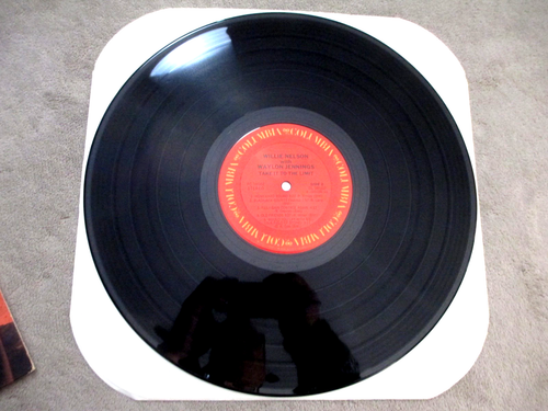 WILLIE NELSON, WAYLON JENNINGS Take It To The Limit '83 LP NM Outlaw Country - Picture 11 of 11