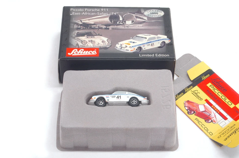 Schuco H0 01345 Piccolo Porsche 911 - East-African-Safari 74 - Bild 2 von 3