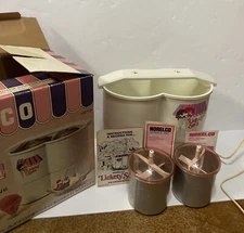 1979 Vintage Norelco Lickety Split Ice Cream Machine HB1114 Lightly Used Tested