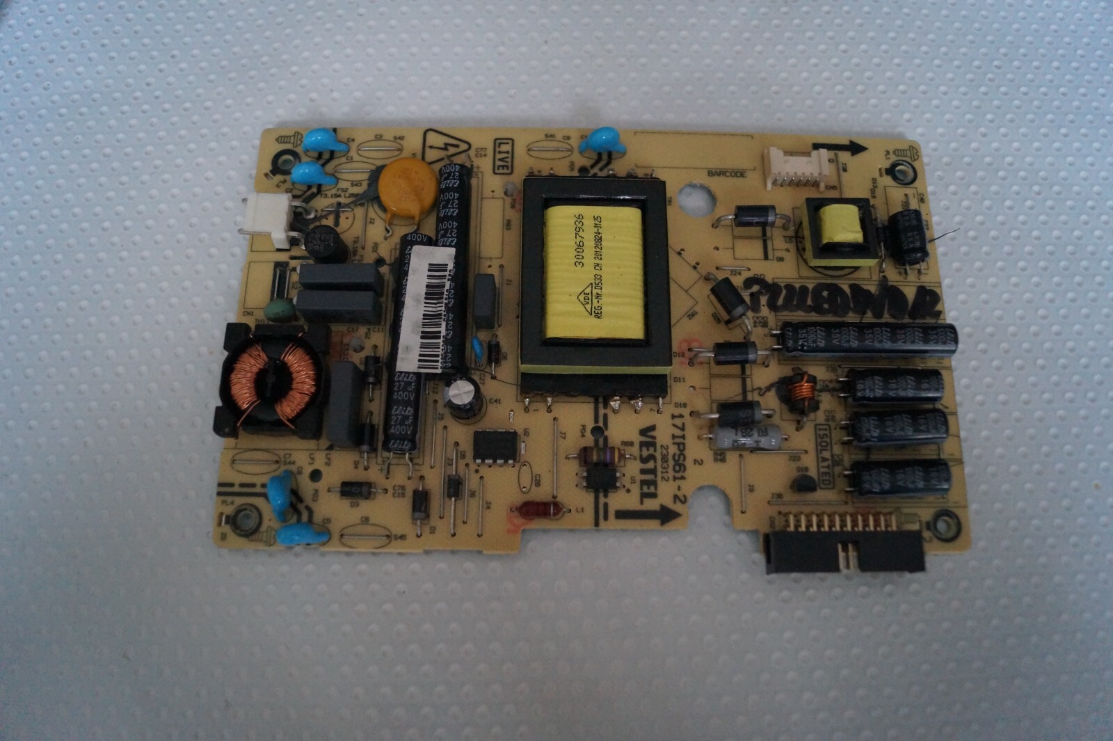 PSU POWER SUPPLY BOARD 17IPS61-2 FOR 22"" POLAROID P22LEDDVD12 LED TV