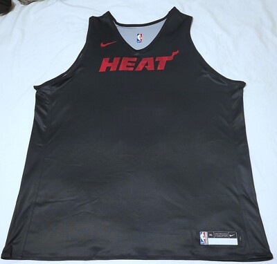 Miami Heat Practice Nike Reversible Practice Jersey Top Mitchell