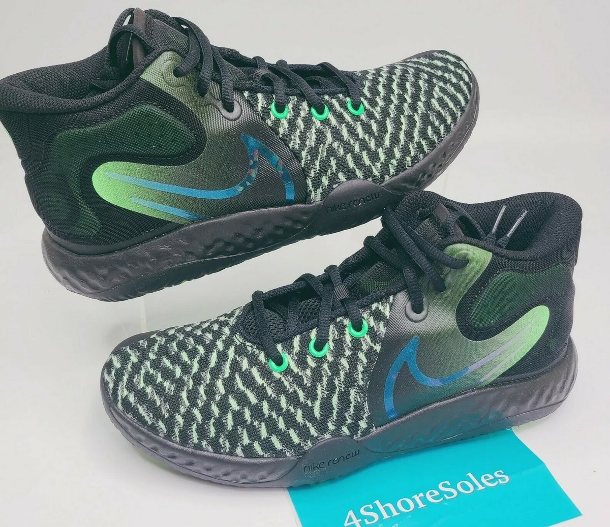 29.0㎝ NIKE KD TREY 5 VIII EP 黒 ブラック 未使用 ケビン・デュラント New Nike KD Trey 5 VIII Black Illusion Green New Size 13