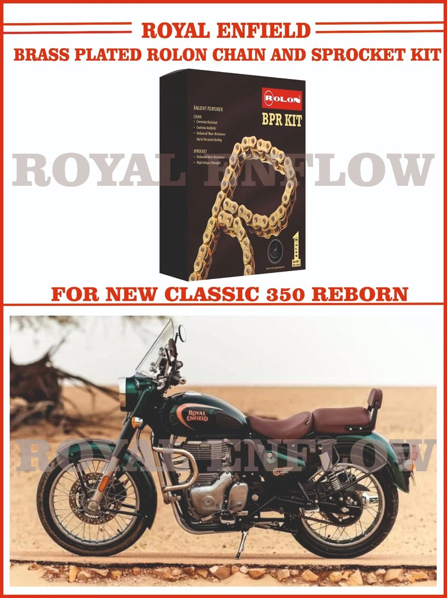 Throttlerz Pitstop ROLON CHAIN SPROCKET KIT FOR BULLET , 55 OFF