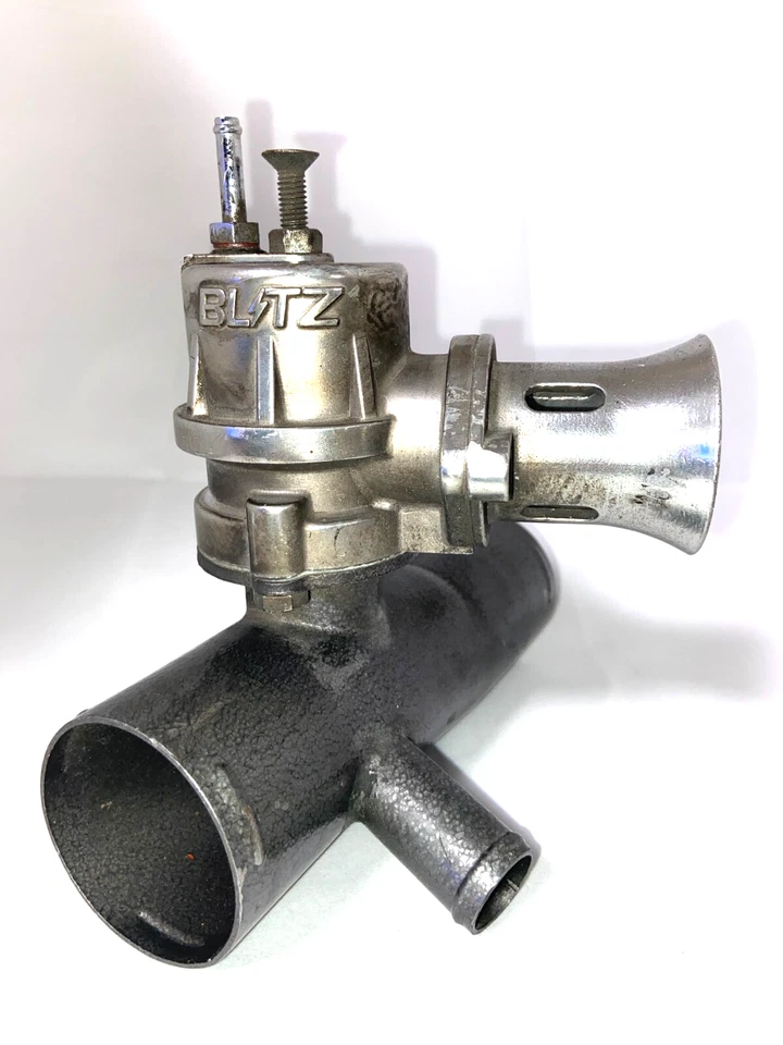 Válvula de soplado Blitz Super Sound 50 mm brida de tubo JDM Japón vintage Foto 2 de 4