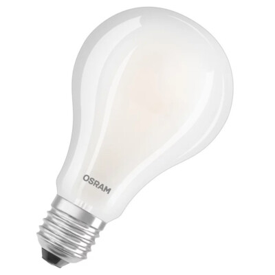 Ultra starke OSRAM E27 LED Lampe STAR Classic matt 24W wie 200W warmweißes Licht