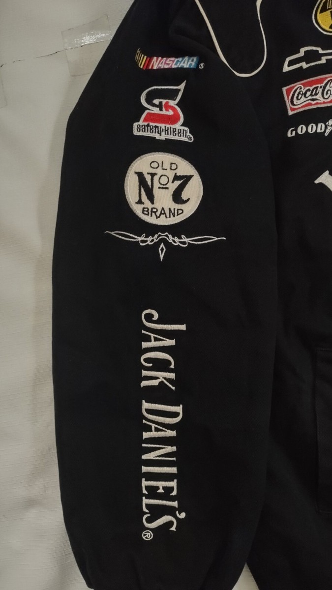 VINTAGE JH DESIGN JACK DANIELS AUTHENTIC RACING CREW BOMBER VINTAGE JH DESIGN JACK DANIELS AUTHENTIC RACING CREW BOMBER