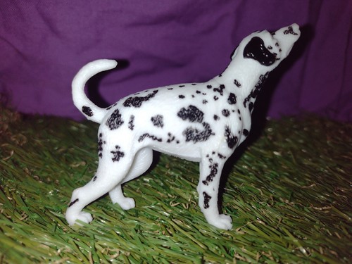 Barbie estilo dálmata perro mascota