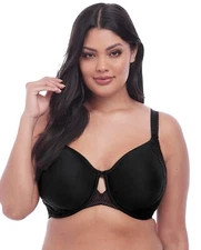 Elomi Women's Charley Underwire Black Spacer T-Shirt Bra L20431 Size 36H
