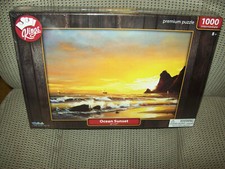 Ocean Sunset, 1000 Piece King's Premium Intermediate 20" x27" Puzzle Sealed