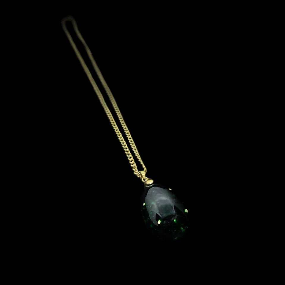 Orgonit Amulett "Nilerwachen" Smaragd Anhänger │ Edelstein Orgon │Grünes Juwel - Bild 3 von 4