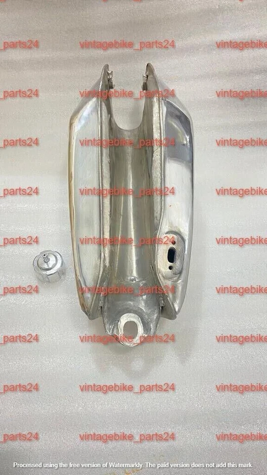 Fit 本田 CR250 CR250M 1973 Elsinore 铝合金油箱带盖 — 第 3/3 张图片