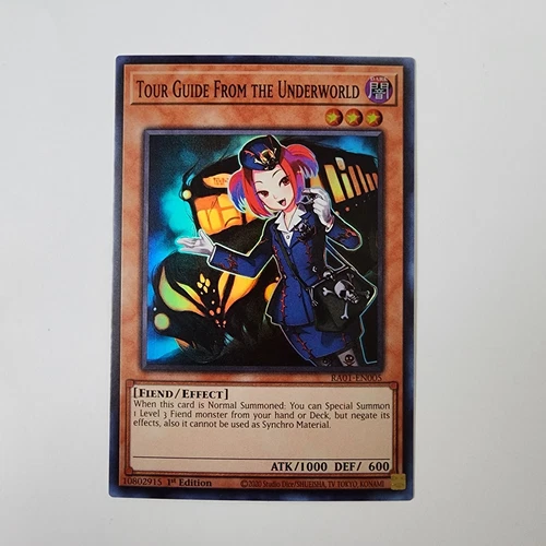 Tour Guide From the Underworld -  RA01-EN005 - Super Rare - NM - 1st ed - Yugioh