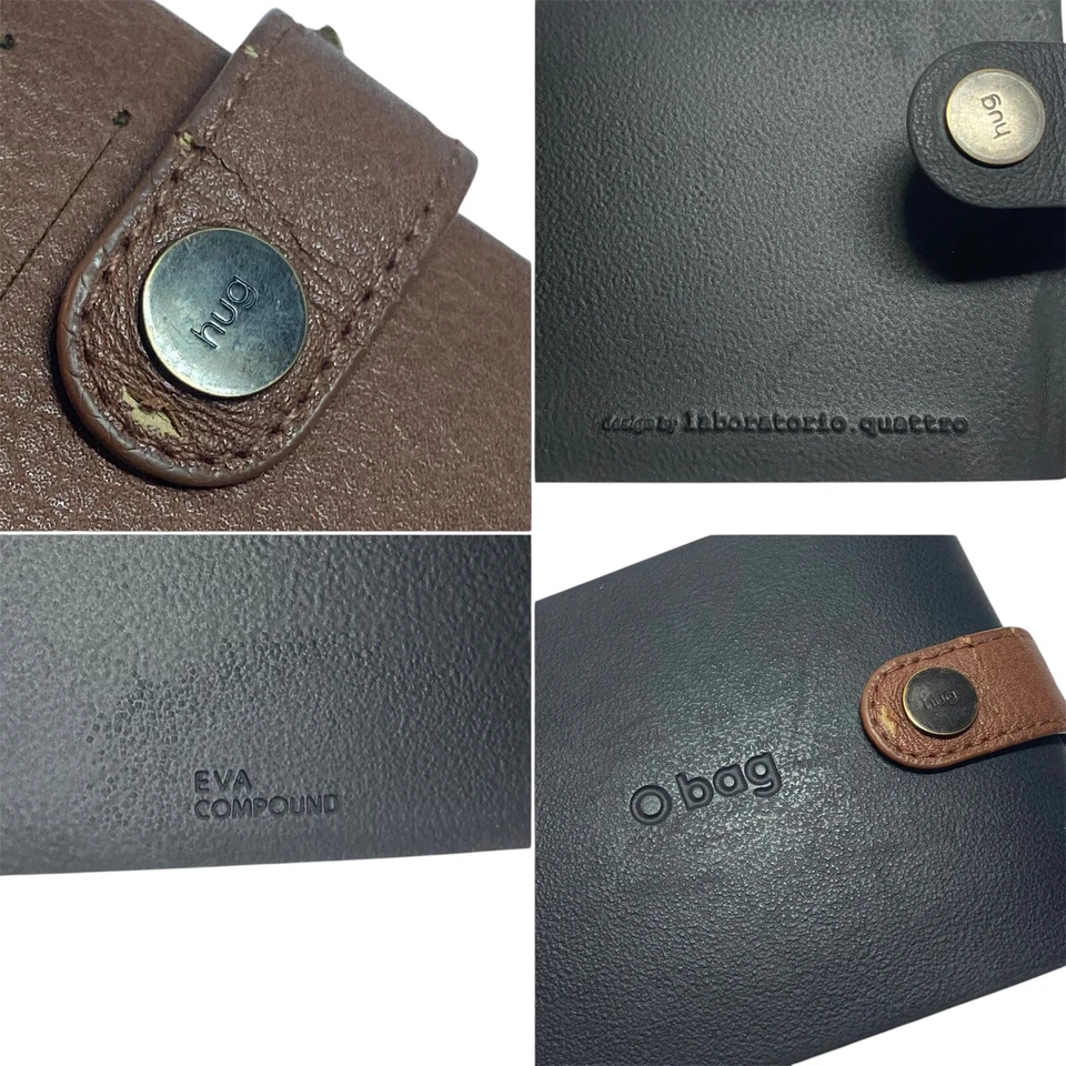 Portafoglio O Bag / O Hug in Ecopelle - Scomponibile - Buone Condizioni - Immagine 3 di 4