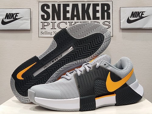 Nike Zoom GP Challenge 1 Tennis - FB3147 002 - Grey - Mens: 7 / Womens: 8.5 NEW - Picture 2 of 15