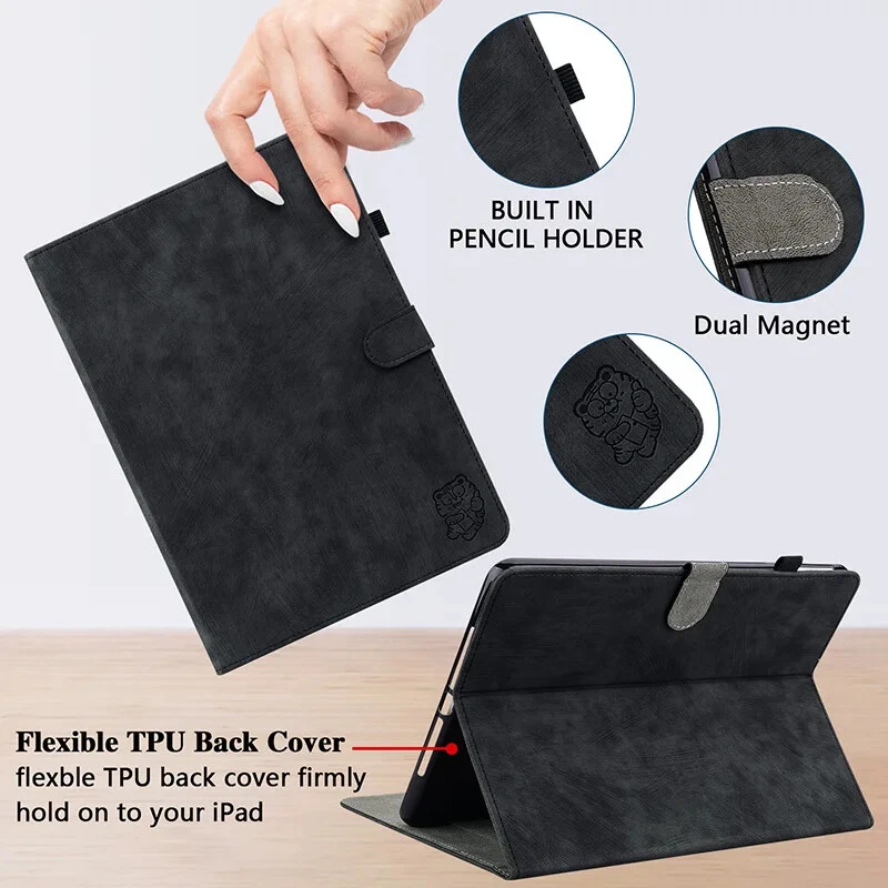 Funda de Cuero para Xiaomi RedMi Pad SE 11" 10.61" Soporte Funda Xiaomi Pad 5 6 7 Foto 4 de 4