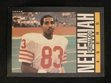 1985 Topps - #158 Renaldo Nehemiah/San Francisco 49ers