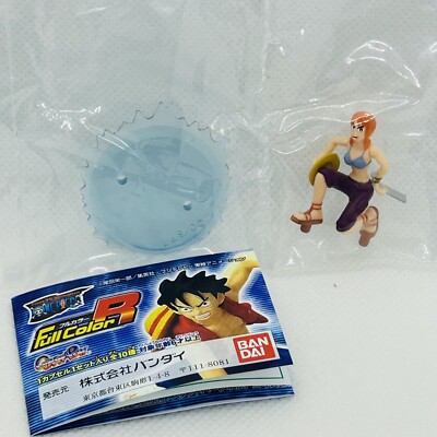 Nami ONE PIECE Mini Figure Full Color R Bandai Retro Japan Anime