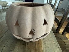 pottery barn inspired jack o lantern