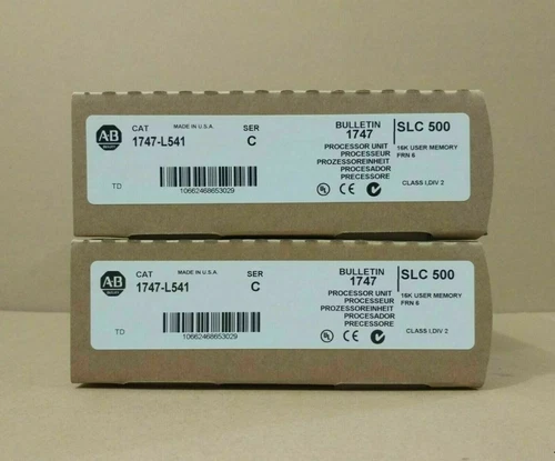 NEU VERSIEGELT AB 1747-L541/C SLC 500 SLC 5/04 CPU PROZESSOR EINHEIT MODUL USA - Bild 1 von 1