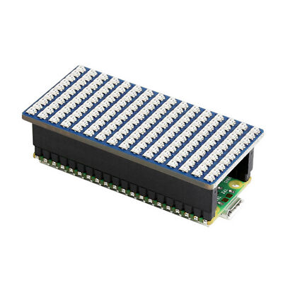 RGB Lamp Beads 16x10 Module LED Matrix Expansion Board for Raspberry Pi Pico