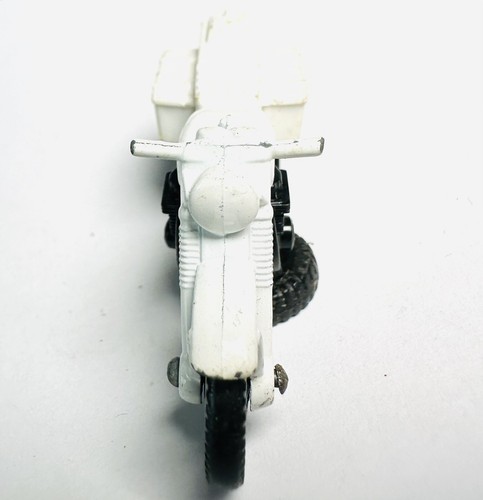 Lesney Matchbox Honda 750 Police No.33 1977 White Made in United Kingdom - Picture 3 of 6