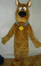 Hot selling Doo Dog Brown mascot costume role play adult suit makeup New