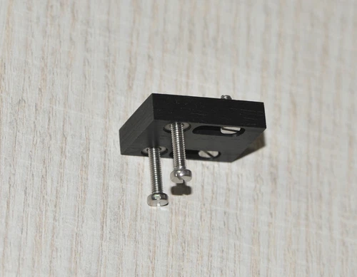 Adapter / Slider / Mounting Bracket for Lenco L70 Headshell - Ebony Wood - NEW