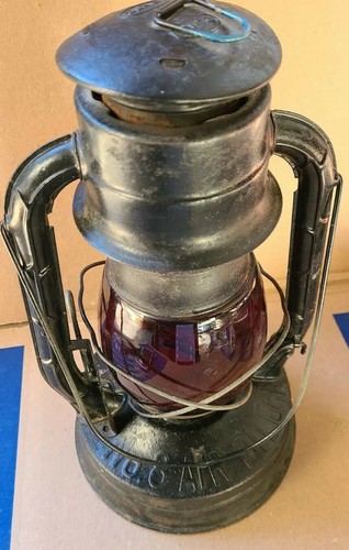 Dietz vintage n. 8 Lanterne pilota d'aria con globo - Foto 5 di 8