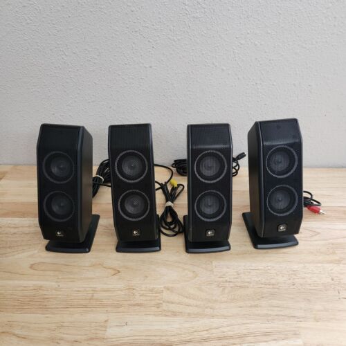 Set of 4 Front Satellite Computer Speakers Replacement For Logitech X-540