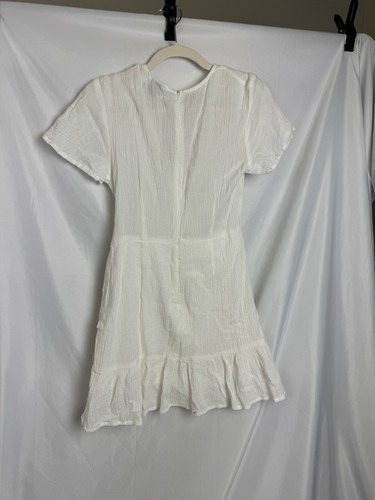 Princess Polly Company for One White Wrap Dress Size 6 - Picture 3 of 7