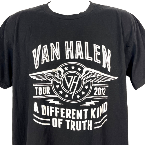 Van Halen Tour 2012 Mens T-Shirt size XL Different Kind of Truth USA Concert - Picture 4 of 6