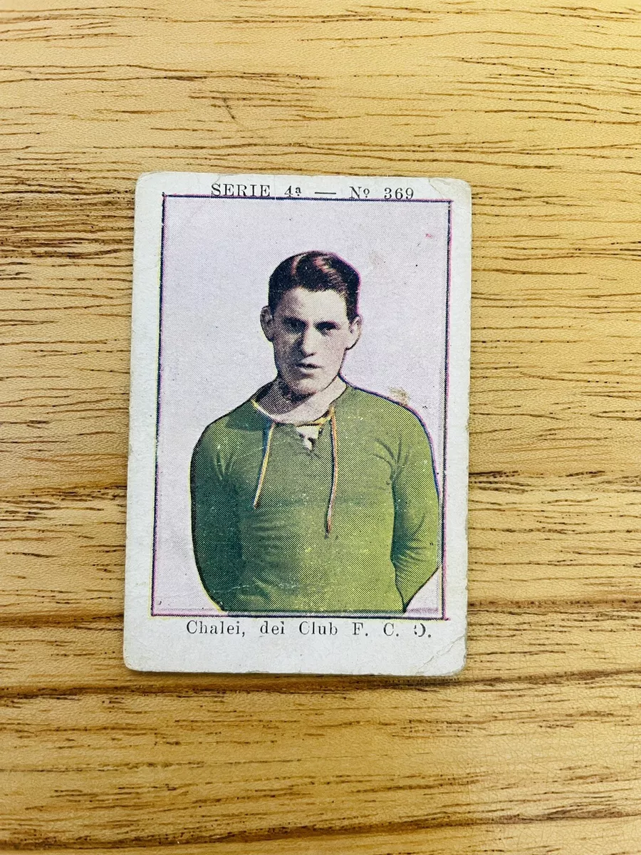 1925 Chalei FCO Ferrocarril Oeste Dolar Soccer Trading Card