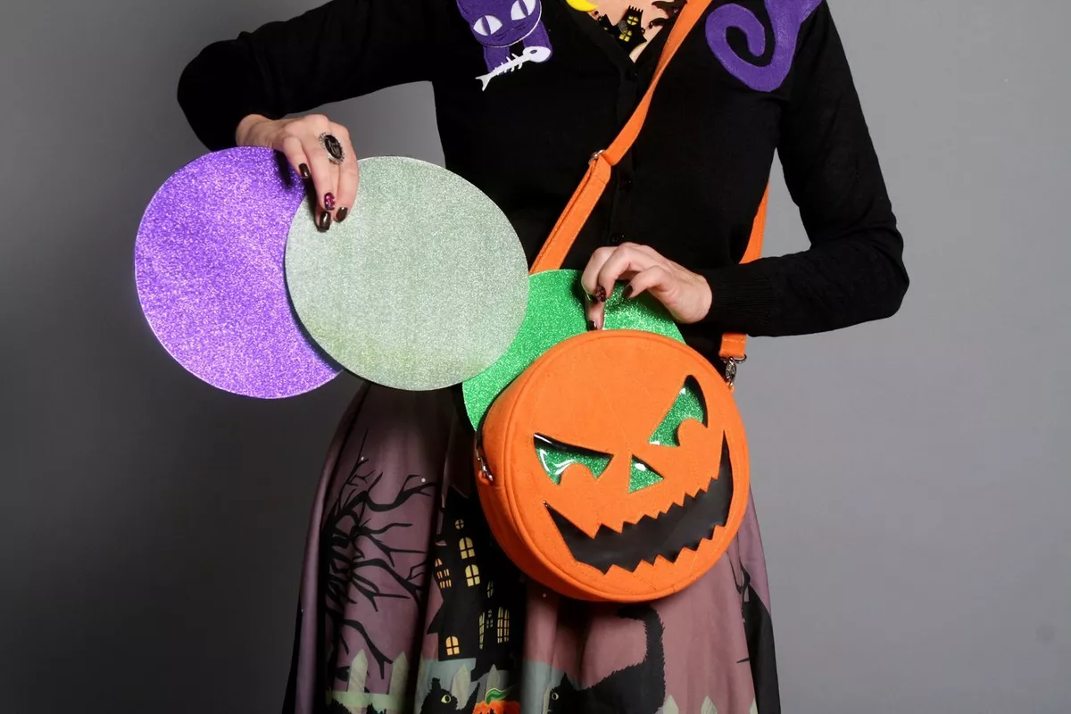 Jack-O-Lantern Crossbody Bag 