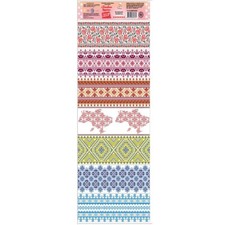 Heat Shrink Sleeve Decoration Sticker Easter Egg Wraps Pysanka Embroidered Style