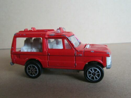 Lot De 5 Voitures Majorette Occasion - Range Rover, Pontiac, Honda, NSX Police
