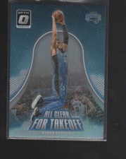 AARON GORDON 2017-18 DONRUSS OPTIC ALL CLEAR FOR TAKEOFF HOLO PRIZMS #1