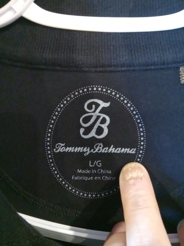 Tommy Bahama Arube 1/2 Zip Sweater Mens L Black Long Sleeve Golf Angle Pockets - Picture 2 of 9
